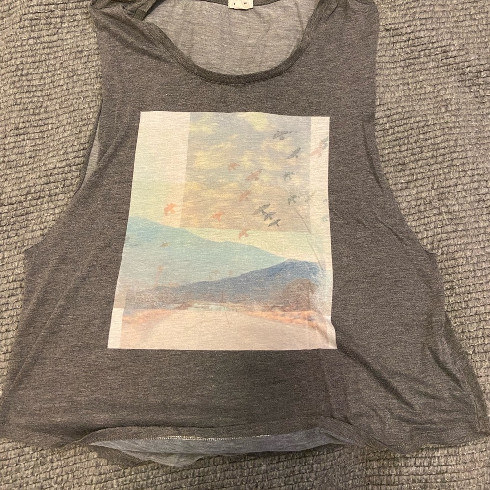 Baggy muscle shirt
